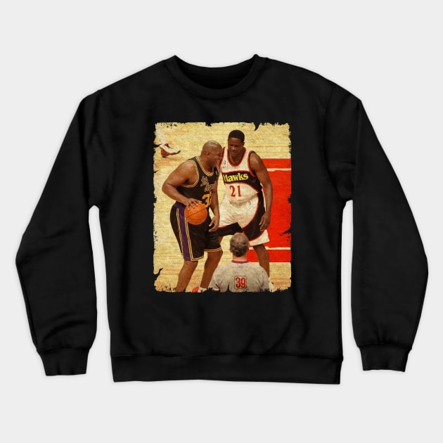 Magic Johnson vs Dominique Wilkins Crewneck Sweatshirt by Wendyshopart